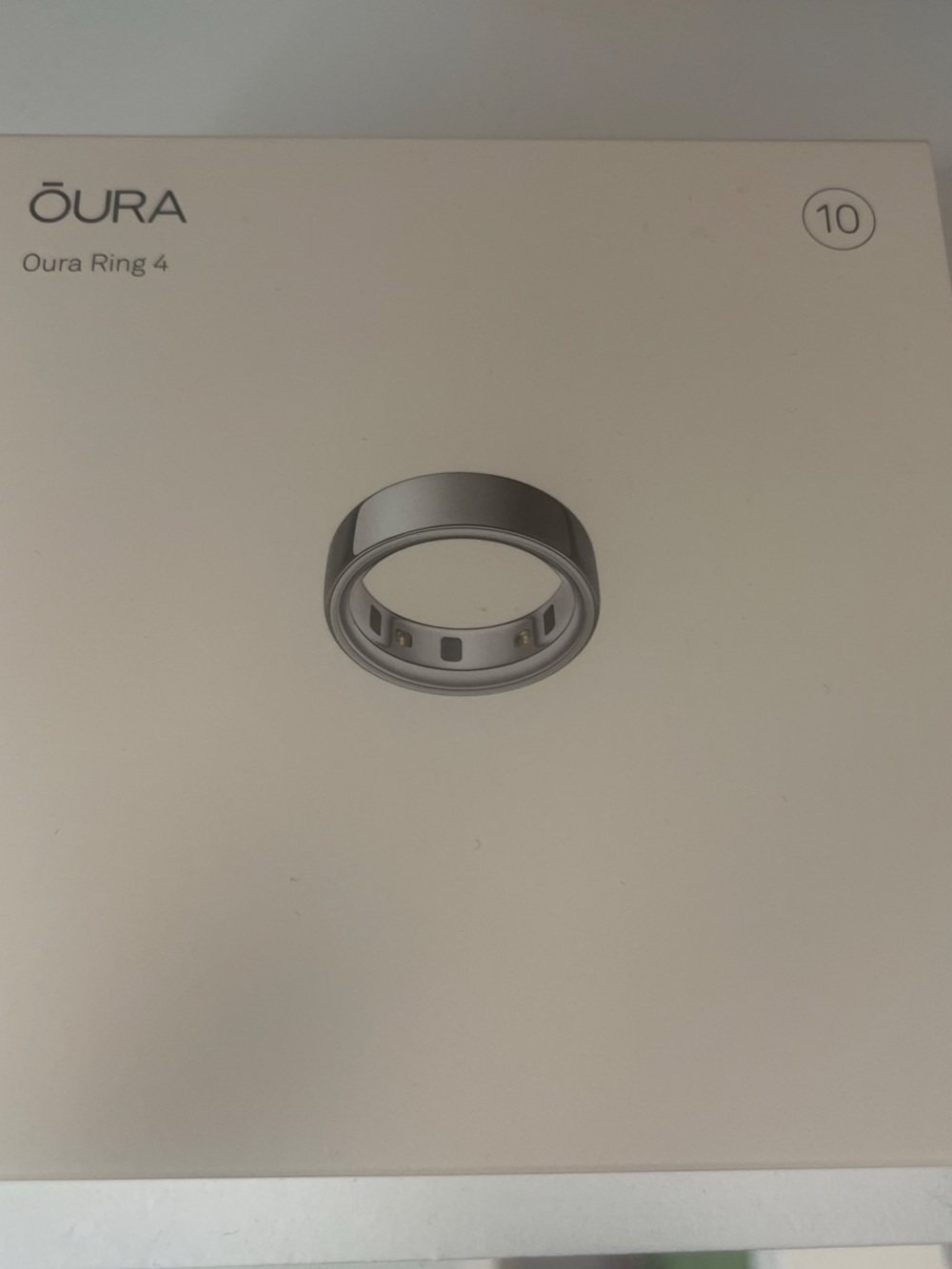 Oura Ring 4 Silver Box – Silver